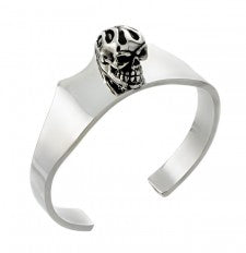 Sterling Silver Limited Edition Freedom Skull Cuff