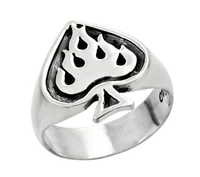Ace With Flame Ring