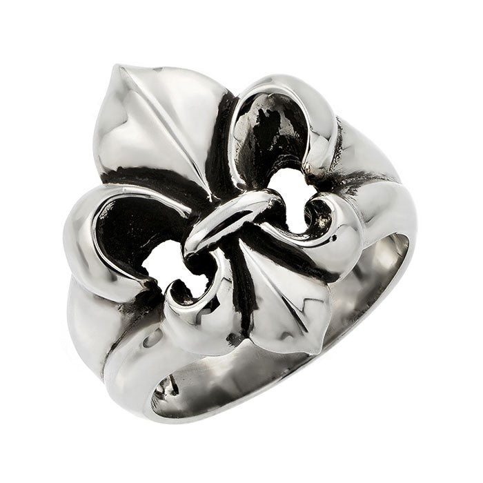 Small Fleur De Lis Ring