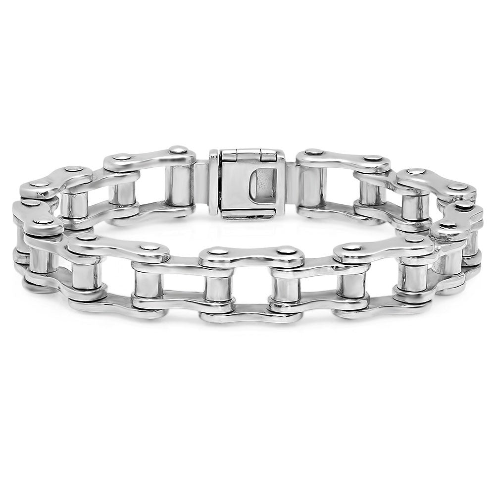 Large Motorcycle Chain Bracelet