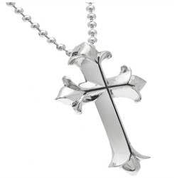 Large Gothic Cross With Chain