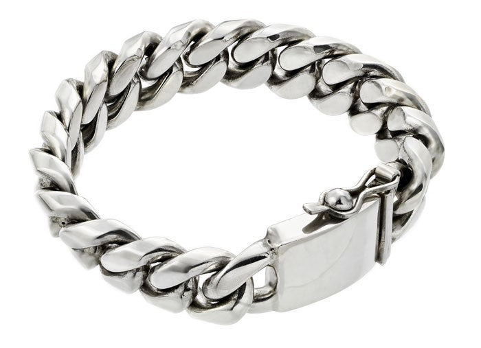 Sterling Silver Curb Link Bracelet