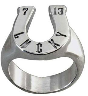 Lucky 7 and 13 Ring