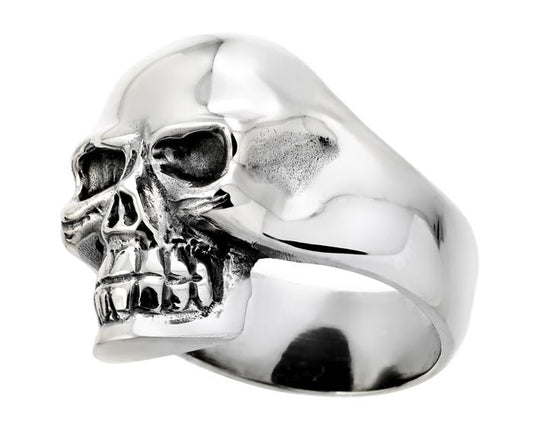 Smooth Skull Ring