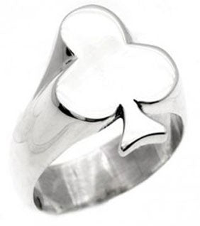 Ace Of Clubs Ring