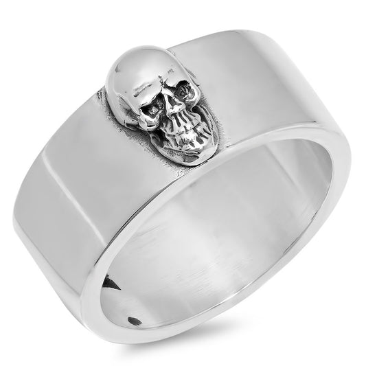 Classic Band With Skull Ring