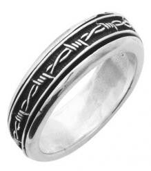 Barbwire Spinner Ring